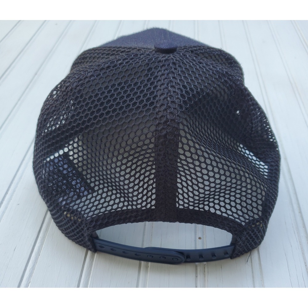 New Era 9FIFTY USA Soccer Snapback Hat Navy Blue Mesh Trucker Cap OSFM - Picture 6 of 7